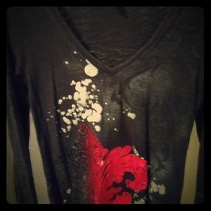 Vanity Fleur-De-Lis long sleeve top